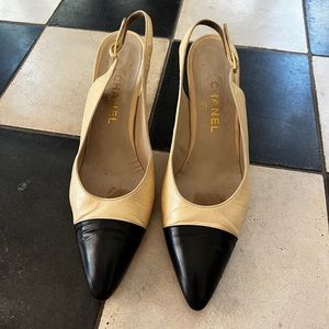Chanel Slingback heels